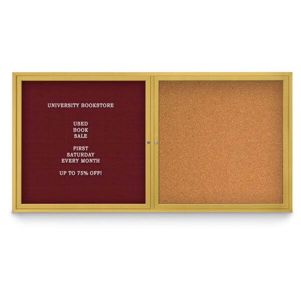 Corkboard, Pearl/Satin, 72"x48"